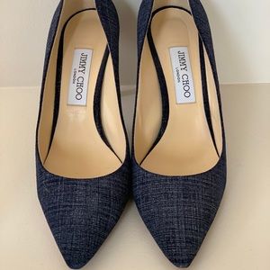 JIMMY CHOO Denim Shoes - Size 40